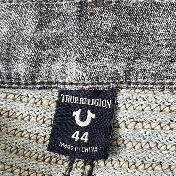 True Religion Gray Rocco Relaxed Moto Skinny Jeans - 35660 - Picture 11 of 14